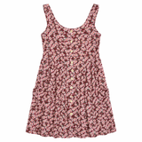 Vintage Y2K Red Daisy Dress