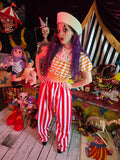 Odd Betties Vintage 90s Red and White Striped Pants