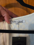 Gently Used Tailor & Twirl Blue & White Victoria Dress