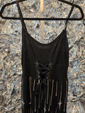 Gently Used Lip Service Black Dagger Maxi Dress