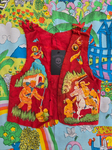 Vintage Childrens Davy Crocket Vest