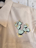 Unforgiven Upcycled Cactus Yellow Western