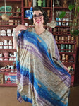 Vintage 90s Blue Ocean kaftan