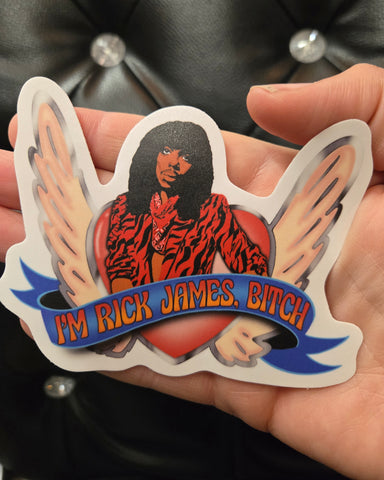 Unforgiven Rick James Sticker