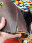 Vintage Tooled Leather Bag