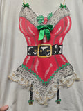 Vintage 80s Christmas Naughty Shirt