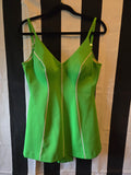 Vintage 60s Cole of California Green Swimsuit