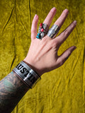 Unforgiven Upcycled Austin Leather Belt Cuff