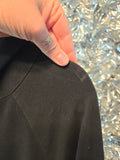 Gently Used Foxblood Black Hooded Jumpsuit
