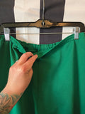 Odd Betties Vintage 70s Green pants with applique
