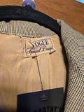 Vintage 40s Vogue Special Deisgn Houndstooth Jacket