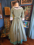 Vintage 70s Bicentennial Dress and Bonnet