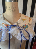 Unforgiven Circus Animal White Lace Clown Collar