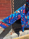 Unforgiven Upcycled Superman Blanket Hoodie