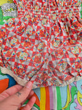 Vintage Children's Red Playsuit