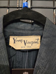 2X Vintage 1940's Young Viewpoint Navy Jacket