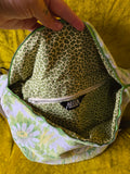 Unforgiven Upcycle Green Terry Cloth Fanny Pack