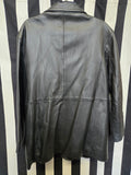 Vintage 90s London Fog Black Leather Jacket