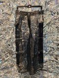 Gently Used Forever 21 Sheer Black Cargo Pants