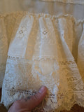 Vintage 70 Ivory Victorian Inspired Wedding Dress