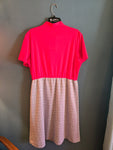 Vintage Pink Tweed Dress