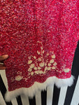 Vintage Gene Shelly Inspired Pink Sequin Dress