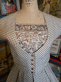 Vintage 50s Shirley Lee Metallic Copper Dress