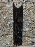 Gently Used Lip Service Black Dagger Maxi Dress
