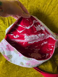 Unforgiven Upcycle Pink Terry Cloth Fanny Pack