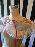 Unforgiven Mickey Mouse White Lace Clown Collar