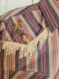 Unforgiven Vintage Upcycle Brown Scorpion Western