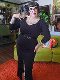 Gently Used La Femme En Nior Black Vampira Dress