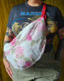 Unforgiven Upcycle Pink Terry Cloth Fanny Pack