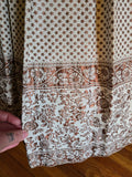 Vintage 50s Shirley Lee Metallic Copper Dress