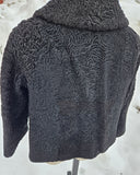 Vintage 50s Persian Wool Cropped Jacket