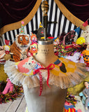 Unforgiven Raggedy Ann White Lace Clown Collar
