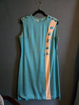 Vintage Blue Casi Sleeveless Dress
