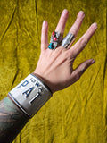 Unforgiven Upcycled Pat License Plate Cuff