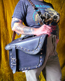 Unforgiven Upcycled Motorcycle Bag Purse