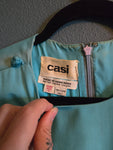 Vintage Blue Casi Sleeveless Dress