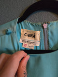 Vintage Blue Casi Sleeveless Dress
