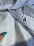 Unforgiven Upcycled Vintage Rose White Western