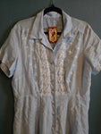 Vintage Volup Pastel Blue Shirt Dress