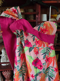 Gently Used Pink floral sarong dress