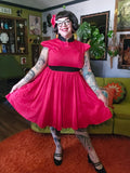 Gently Used Hearts & Roses Red London Far East Dress