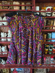 Gently Used Diyanu African print strapless dress