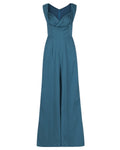 Gently Used Lindy Bop Teal Pantsuit