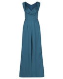 Gently Used Lindy Bop Teal Pantsuit
