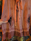 LG Vintage 90's Hippie Pink Fringe Set