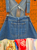 Unforgiven Upcycled Tea Towel Overall Dress